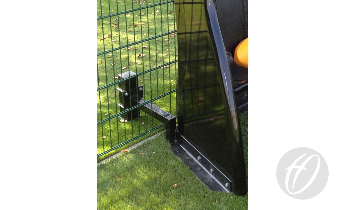 ANC-018 - STND Fibretech Shelter Post Anchor - Through Fence ANC-018 - STND Fibretech Shelter Post Anchor - Through Fence