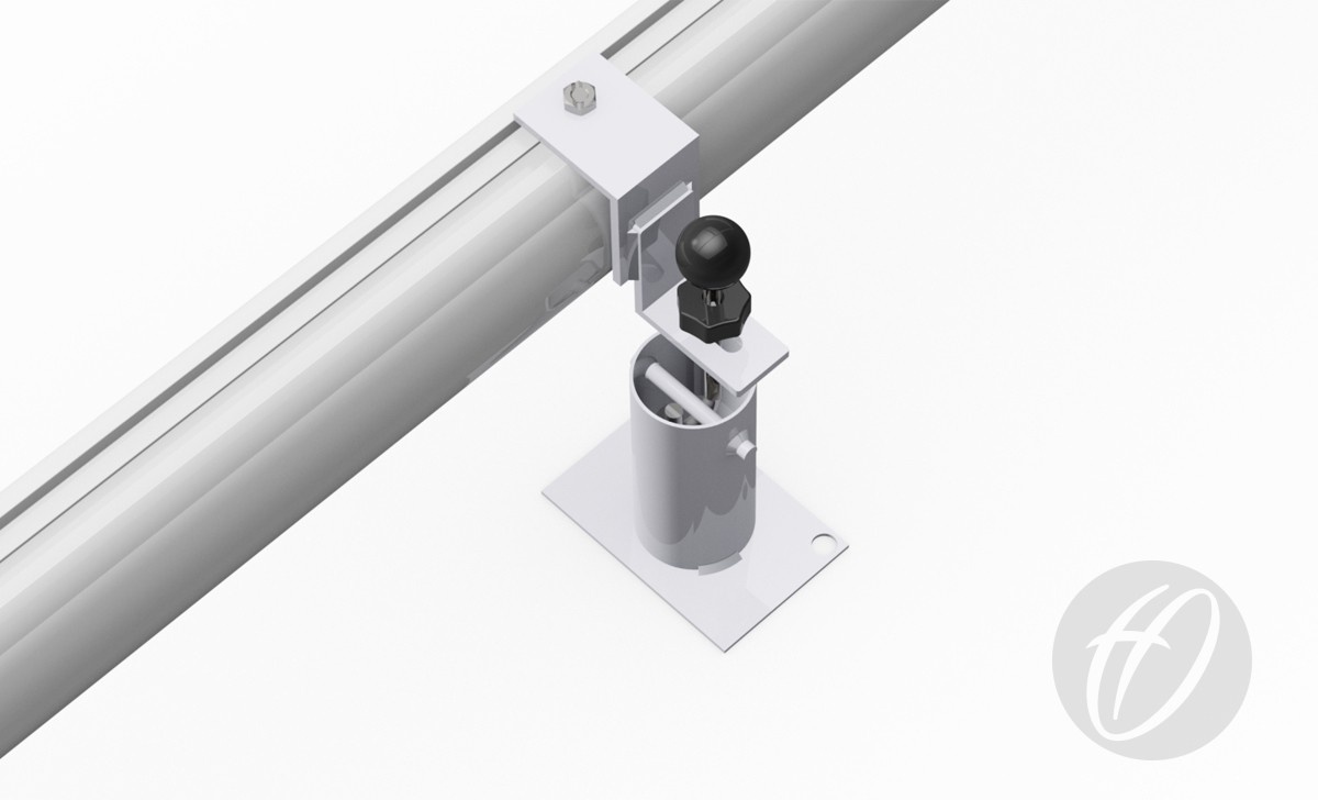 ANC-600 - Portagoal Permanent Ground Anchor - Locked ANC-600 - Portagoal Permanent Ground Anchor - Locked
