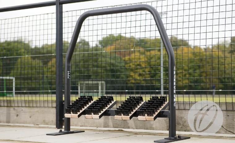 Freestanding Angled Boot Wipers
