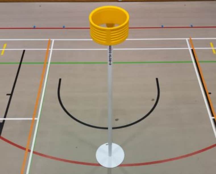 Korfball Posts & Basket Set