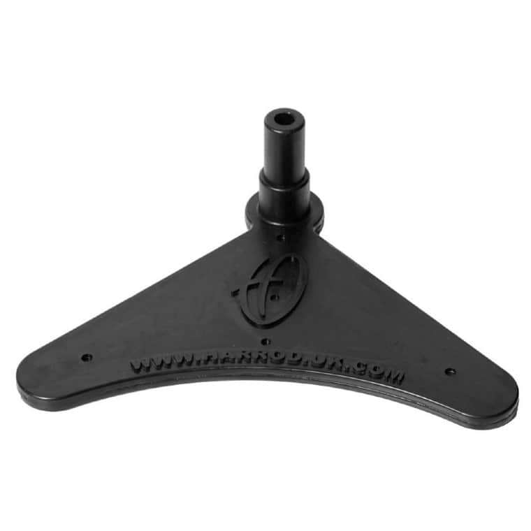 Black Flexible Corner Flag Base