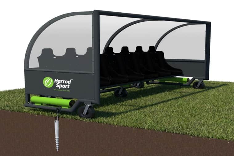Portable Team Shelter Turfscrews