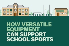 How versatile equipment can support school sports