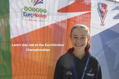 Harrod UK help Local player to realise hockey dream at EuroHockey 2015.