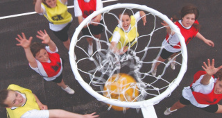 Netball Posts for Schools