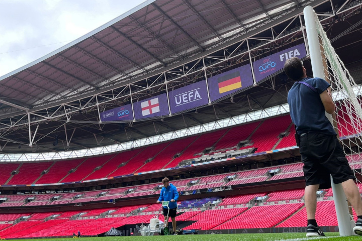 Harrod Sport FIFA Approved Stadium Pro Goal at Wembley
