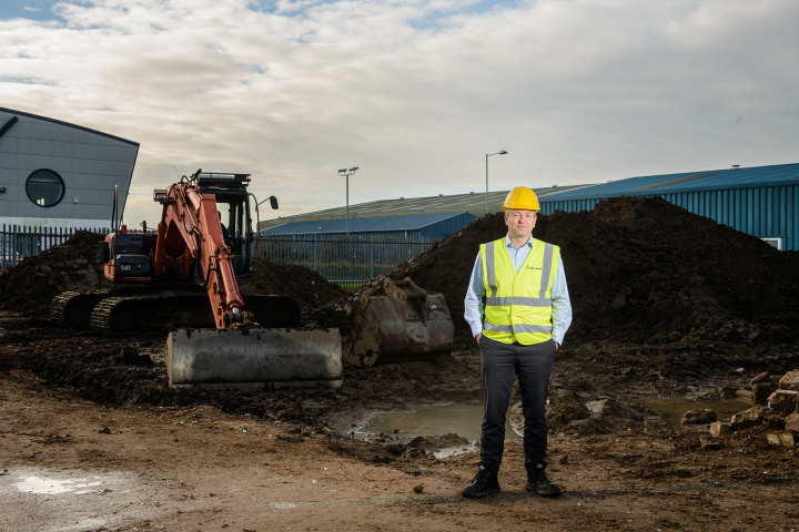 Mark Smith - Innovation Centre construction