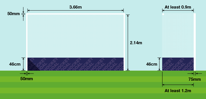 Hockey Field Goal Dimensions Harrod Sport