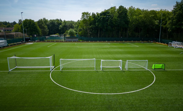 football-foundation-goals-aerial-view