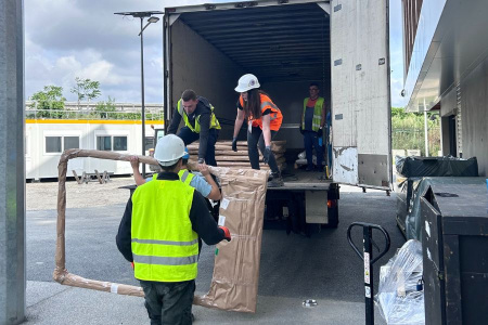 paris-2024-olympic-hockey-equipment-being-delivered