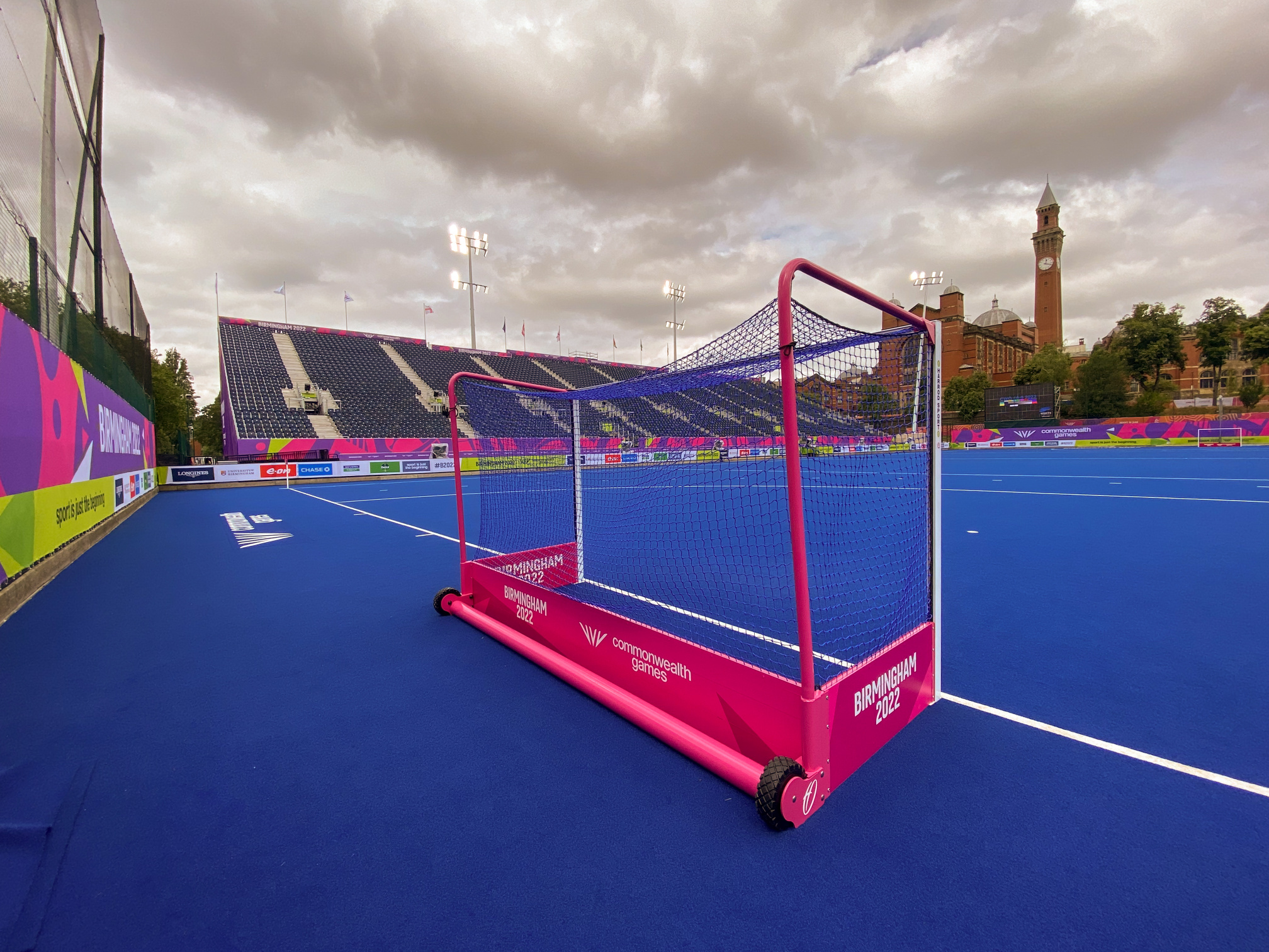 FIH Approved Hockey Goal at University of Birmingham