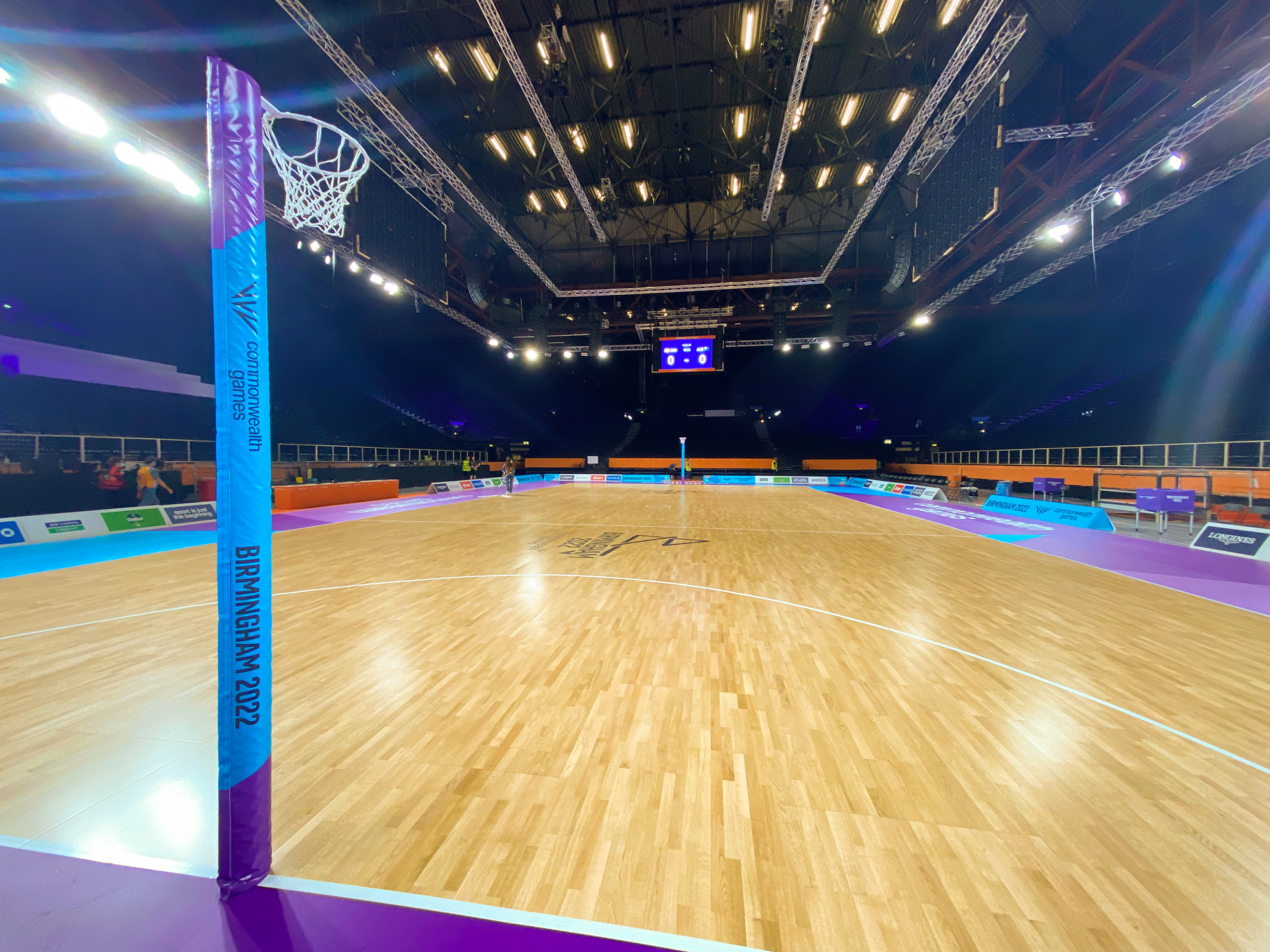 International Netball Post at NEC Arena